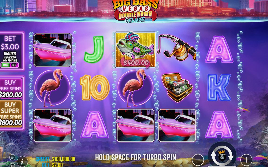 Big Bass Vegas Double Down Deluxe